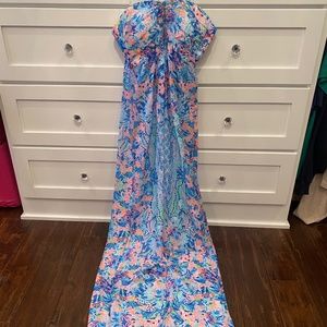 Lilly Pulitzer Viv Maxi Size 4